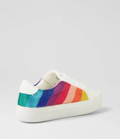 Women I LOVE BILLY Sneakers-SHINA IL WHITE BRIGHT SMOOTH JEWELS