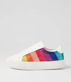 Women I LOVE BILLY Sneakers-SHINA IL WHITE BRIGHT SMOOTH JEWELS