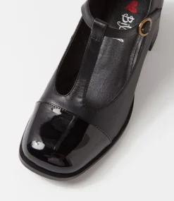 Women I LOVE BILLY Heels-SHINZAN IL BLACK BLACK PATENT PU SMOOTH