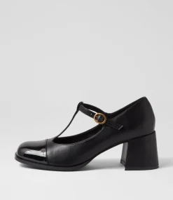 Women I LOVE BILLY Heels-SHINZAN IL BLACK BLACK PATENT PU SMOOTH