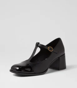 Women I LOVE BILLY Heels-SHINZAN IL BLACK BLACK PATENT PU SMOOTH