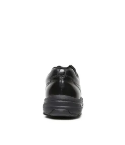 LYNX Junior School Shoes-SHUTTLE 2 LACE E BLACK