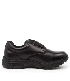 LYNX Junior School Shoes-SHUTTLE 9-5UK BLACK