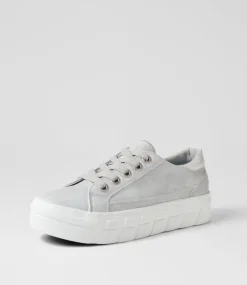 Women BLOWFISH Sneakers-Sidekick Lunar Rock Silver Sneakers