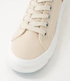 Women BLOWFISH Sneakers-Sidekick Moonbeam Rose Gold Canvas Sneakers