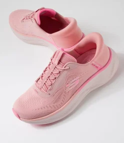 Women SKECHERS Sneakers-Skech Cloud Mauve Multi Fabric Sneakers