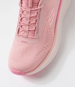 Women SKECHERS Sneakers-Skech Cloud Mauve Multi Fabric Sneakers
