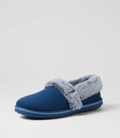 Women I LOVE BILLY Flats-Slipon Blue Multi Flat Shoes