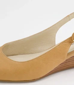 Women SUPERSOFT Comfort|Heels-Special Dark Tan Leather Heels