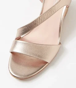 Women DIANA FERRARI Heels|Sandals-Staud Champagne Cork Leather Sandals