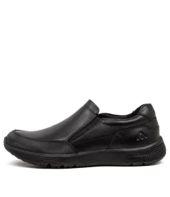 COLORADO Casuals-STEEL BLACK LEATHER