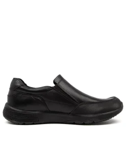 COLORADO Casuals-STEEL BLACK LEATHER