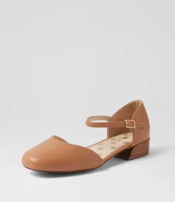 Women SUPERSOFT Comfort|Flats-Suan Camel Leather Flat Shoes