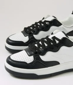 Women I LOVE BILLY Sneakers-Sublime Black White Silver Sneakers