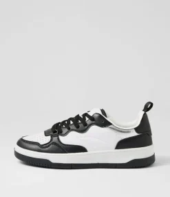 Women I LOVE BILLY Sneakers-Sublime Black White Silver Sneakers