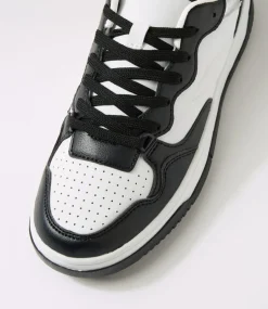 Women I LOVE BILLY Sneakers-Sublime Black White Silver Sneakers