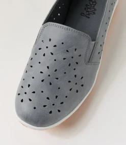 Women I LOVE BILLY Flats-Suking Mid Blue Flat Shoes