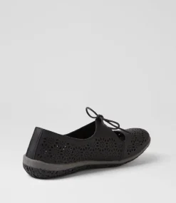 Women I LOVE BILLY Flats-Sullie Black Flat Shoes