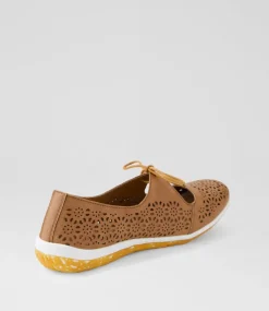 Women I LOVE BILLY Flats-Sullie Tan Flat Shoes
