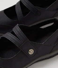 Women I LOVE BILLY Flats-Sultor Black Flat Shoes