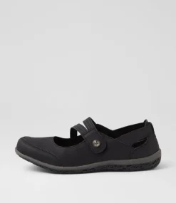 Women I LOVE BILLY Flats-Sultor Black Flat Shoes