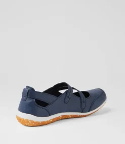 Women I LOVE BILLY Flats-Sultor Navy Flat Shoes