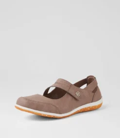 Women I LOVE BILLY Flats-Sultor Taupe Flat Shoes