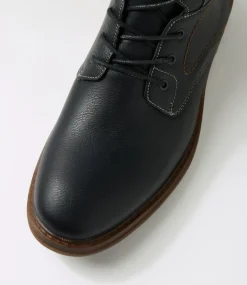 C88 by COLORADO Boots|Casuals-Summit Black Lace Up Boots