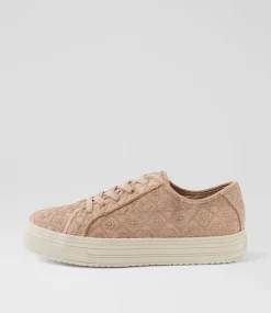 Women BLOWFISH Sneakers-Supersmile 2 Ballerina Blush Fabric Sneakers