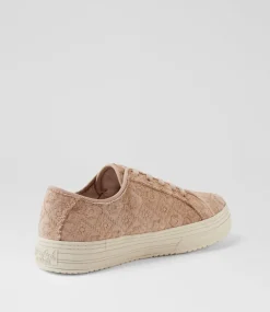 Women BLOWFISH Sneakers-Supersmile 2 Ballerina Blush Fabric Sneakers