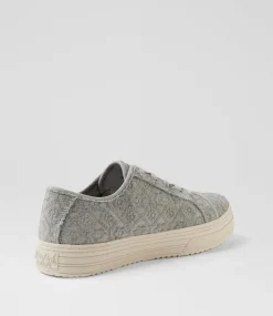 Women BLOWFISH Sneakers-Supersmile 2 Fog Grey Fabric Sneakers
