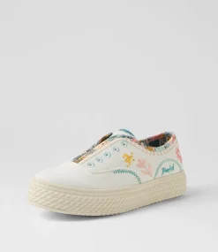Women BLOWFISH Sneakers-Supersweet White Multi Sneakers