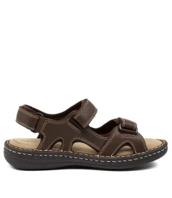 COLORADO Casuals|Sandals-SURMON BROWN CRAZYHORSE