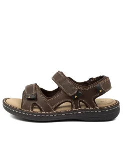 COLORADO Casuals|Sandals-SURMON BROWN CRAZYHORSE