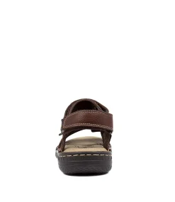COLORADO Casuals|Sandals-SURMON CF DARK BROWN TUMBLE LEATHER