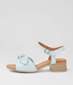 Women DIANA FERRARI Heels|Sandals-Tanglee Sky Leather Sandals