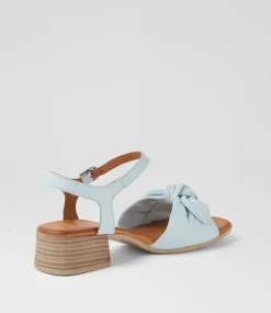 Women DIANA FERRARI Heels|Sandals-Tanglee Sky Leather Sandals