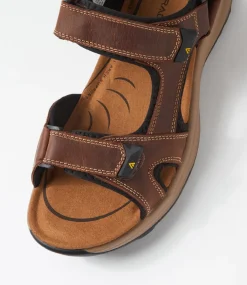 COLORADO Casuals|Sandals-Tanner Aztec Leather Sandals