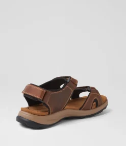 COLORADO Casuals|Sandals-Tanner Aztec Leather Sandals