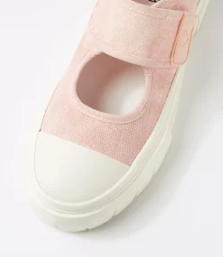 Women I LOVE BILLY Mary Janes|Flats-Taylin Rose Canvas Flat Shoes