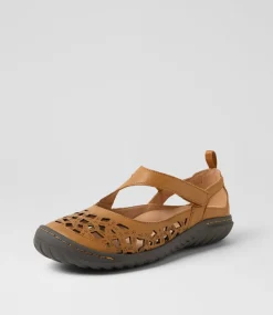 Women SUPERSOFT Comfort|Flats-Teasi Tan Dark Brown Leather Flat Shoes