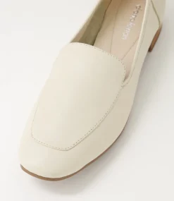 Women DIANA FERRARI Dress|Loafers-TEMIMIE DF CREAM LEATHER