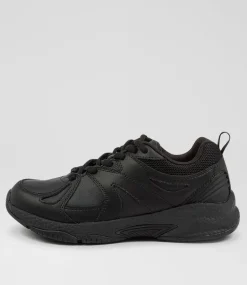 COLORADO Sport School Shoes|Junior School Shoes-TEMPO JNR LACE BLACK