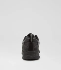 COLORADO Sport School Shoes|Senior School Shoes-TEMPO SNR D BLACK LEATHER