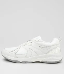 COLORADO Sport School Shoes|Senior School Shoes-TEMPO SNR E NM WHITE