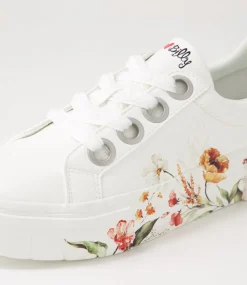 Women I LOVE BILLY Sneakers-Tenchie White Blossom Sneakers