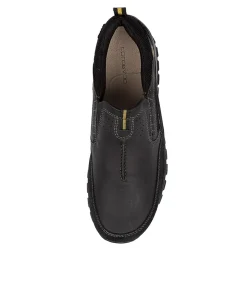 COLORADO Casuals-TESLER BLACK LEATHER
