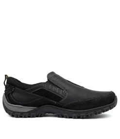 COLORADO Casuals-TESLER BLACK LEATHER
