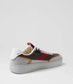 COLORADO Sneakers|Casuals-Teuta Grey Leather Sneakers