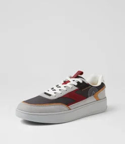 COLORADO Sneakers|Casuals-Teuta Grey Leather Sneakers